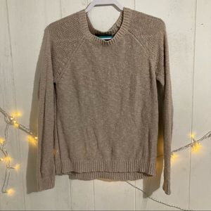 Cotton Cream Colored Sweater